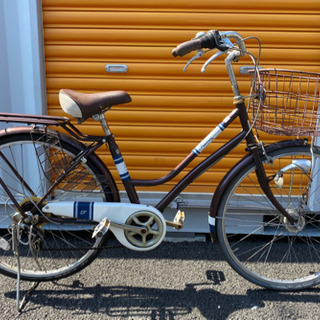 ★激安★変速ギア6段 オートライト 26インチ 軽整備済み 防犯登録 中古自転車 ママチャリ 82 ☆激安☆変速ギア6段 オートライト 26インチ 軽整備済み 防犯登録 中古