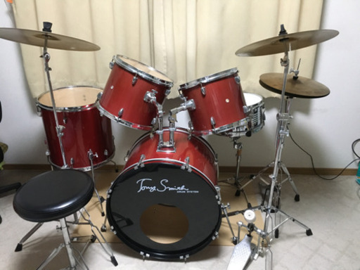 超美品！◆Tony Smith トニースミス◆アコースティック ドラムセット 引き取り限定
