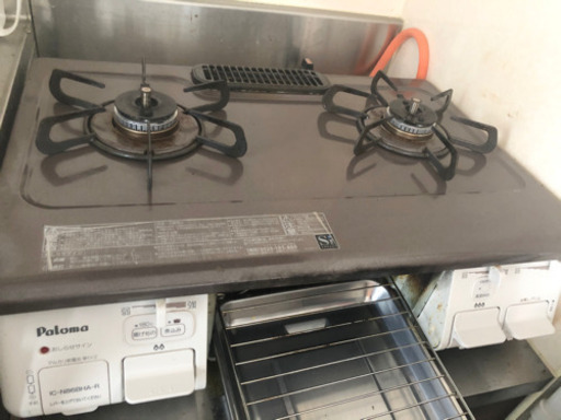 ガスコンロ　paloma IC-N86BHA-R