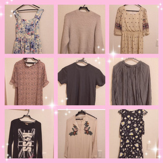 洋服9点を無料で譲ります