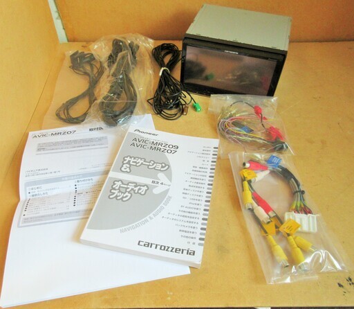 ☆カロッツェリア carrozzeria Pioneer AVIC-MRZ07-2 7型ワイド AV一体型楽ナビゲーション◆8GBフラッシュメモリー・カーナビ