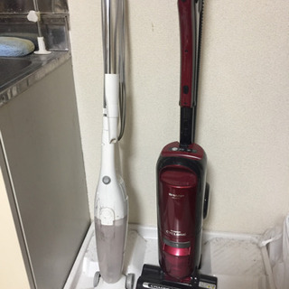 掃除機を二つ持って行ってください