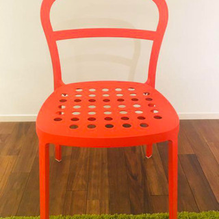 イケア IKEA チェア REIDAR 18260 レッド②