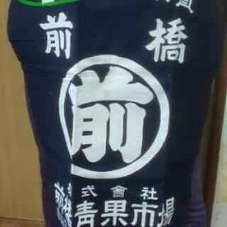 ②【昭和レトロ】帆布前掛け (断捨離)の画像