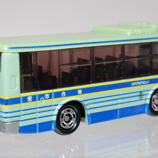 トミカギフトセット 日本全国バス巡り 03 仙台市交通局より 三菱ふそう エアロスターの画像