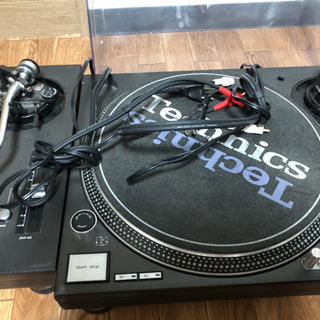Technics SL-1200MK3Dターンテーブル2台 Technics SL-1200 MK3D ターンテーブル2台 & ミキサー DJ入門に