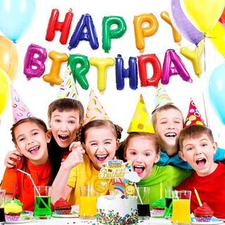 【新品・未使用】HAPPY BIRTHDAYバルーンの画像
