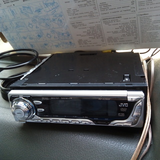 オーディオシステム　JVC他 営業車用　2スピーカー　DVDレシーバー　KD-VZ800 トラック　12V車　24V車　DCDC　カーステレオ　DVDビデオ　オーディオ　説明書　