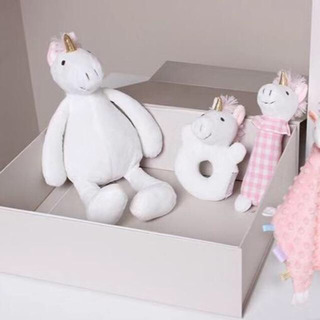 新品値下げ　ぬいぐるみ ユニコーン 赤ちゃん抱き枕 かわいい人形贈り物 キッズ 店飾りの画像