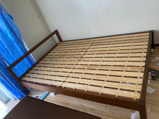 無印ダブルベットフレーム