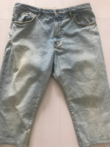 drestripドレストリップ  スタッズ7分丈デニムパンツジーンズ