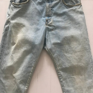 drestripドレストリップ  スタッズ7分丈デニムパンツジーンズ