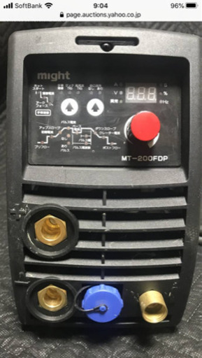 マイト工業 直流デジタルTIG200 ポータブル