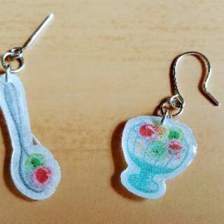 【100円】フルーツポンチ🍨ピアス