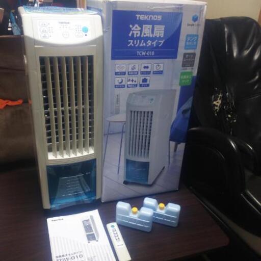 美品 冷風扇 スリムタイプ