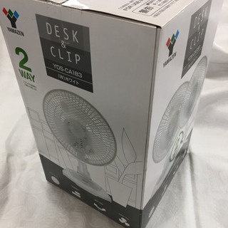 新品☆YAMAZEN 卓上&クリップ扇風機 CA-183