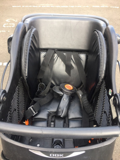 自転車　子供乗せ籠付き　ママチャリ