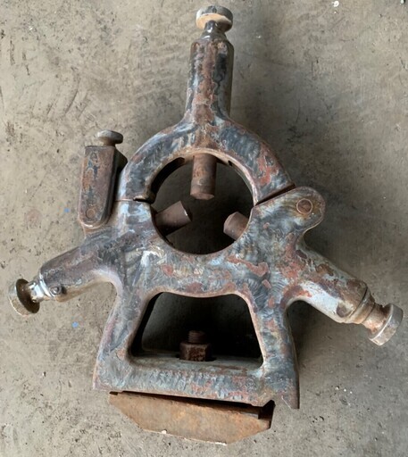 旋盤用振れ止め　固定ブリュワ　中古品