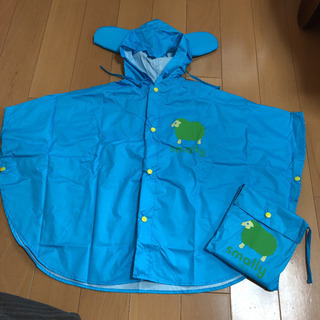 ★新品★ Sサイズ(80-100) レインポンチョの画像