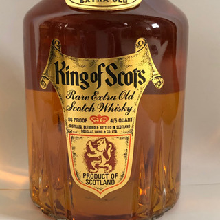 〈古酒〉King of scots スコッチウィスキーの画像