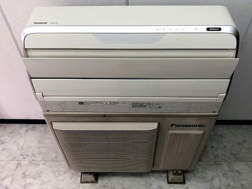 【42-Y】パナソニック エアコン おもに23畳用 CS-HX715C2-W インバーター冷暖房除湿タイプ