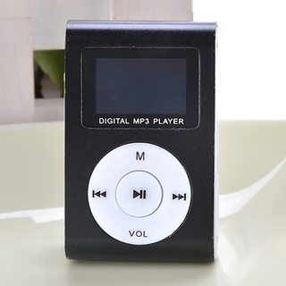 新品、液晶画面/金属クリップ付きポータブルMP3プレーヤーマイクロSDの画像