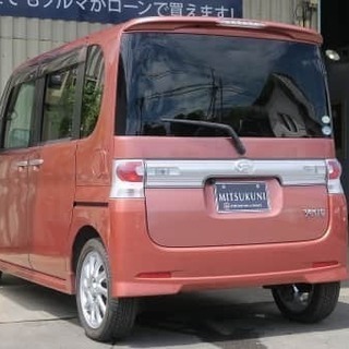 女性におススメ★可愛いカラーで小回りのきく軽自動車(^^♪ダイハツのタントカスタム！！の画像