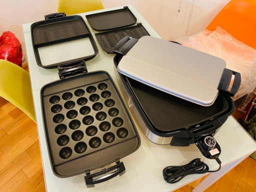 週末値下げ！象印 やきやき三昧_ホットプレート鉄板焼き機 EA-ES65-XLステンレスグレー