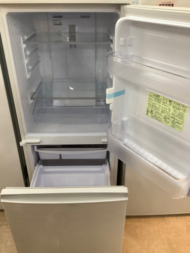 安心の1年間保証付！！　シャープ2019年製　2ドア冷蔵庫 【トレファク町田店】
