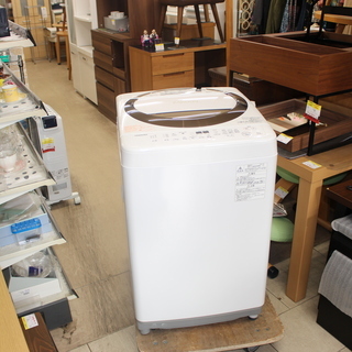 東芝 TOSHIBA 全自動洗濯機 6kg 19年製 AW-6D6 ★送料・設置無料★店頭取引歓迎