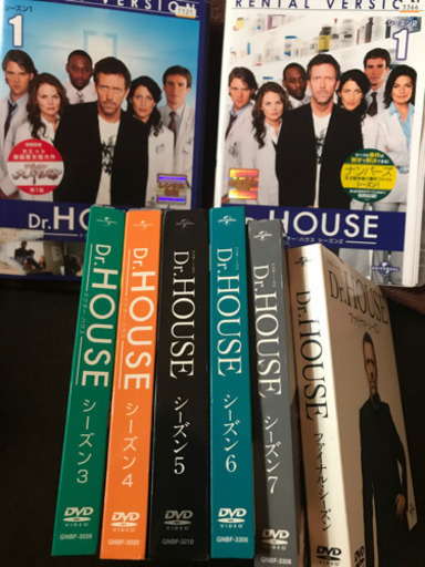 「Dr.HOUSE ドクター・ハウス コンプリート1〜8 」