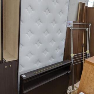 シングルベッド  ナフコ 収納引出し付 コンセント＆ライト付💳自...