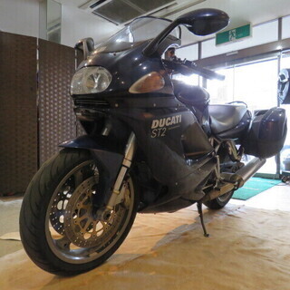 □DUCATI ST2 ZDMS100AA1B ドゥカティ 42391km 950cc ブルーメタリック 2002年式 実動! バイク 札幌発の画像