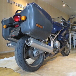□DUCATI ST2 ZDMS100AA1B ドゥカティ 42391km 950cc ブルーメタリック 2002年式 実動! バイク 札幌発の画像