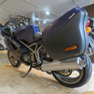 □DUCATI ST2 ZDMS100AA1B ドゥカティ 42391km 950cc ブルーメタリック 2002年式 実動! バイク 札幌発の画像