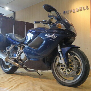□DUCATI ST2 ZDMS100AA1B ドゥカティ 42391km 950cc ブルーメタリック 2002年式 実動! バイク 札幌発の画像