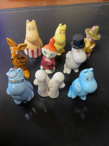 交渉中ムーミン陶器の置物