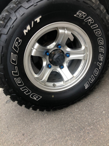 取り引き中　ジムニーjb23 タイヤホイール＋オーバーフェンダーセット♪