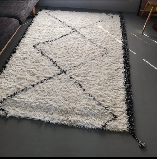 unico ウールラグ（定価21600円） Local Wool ウールラグ ラウンド — ANTRY USE ONLY GENUINE