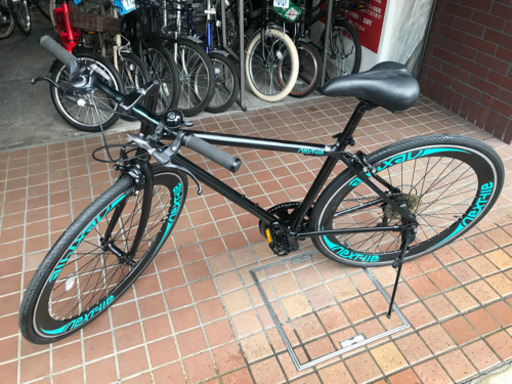 ★美品★700ｃ　クロスバイク　7speed　ブラック