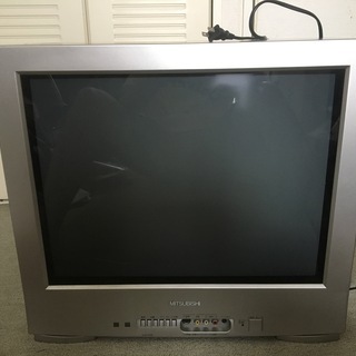 三菱　テレビ　ブラウン管　箱型