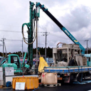 ✨≪単価アップ⤴️≫✨急募‼️地盤改良重機オペ及び見習重機オペ，プラント手元スタッフの画像