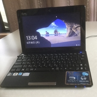 動きが遅いのでも良ければ差し上げます。ASUSノートパソコン（ミニ）