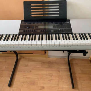 電気ピアノcasio wk 220の画像