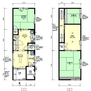 【大阪南エリアのリフォーム済み4DK戸建て⭐️家賃6万円の掘り出...