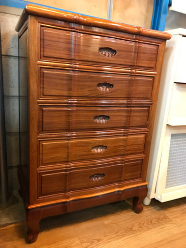 5段チェスト 中古