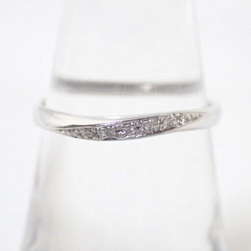 E340 Pt900 リング 指輪 セントピュール ダイヤ 12号