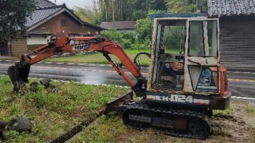 クボタ　ユンボ　KH-024