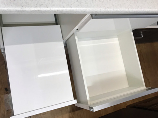 レンジボード 幅80.5cm ホワイト 中古