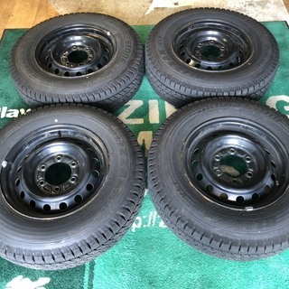 ハイエース 純正 鉄ホイール 15 x 6j 6 x 139.7...